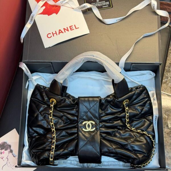 CHANEL Bow Bag "Black"