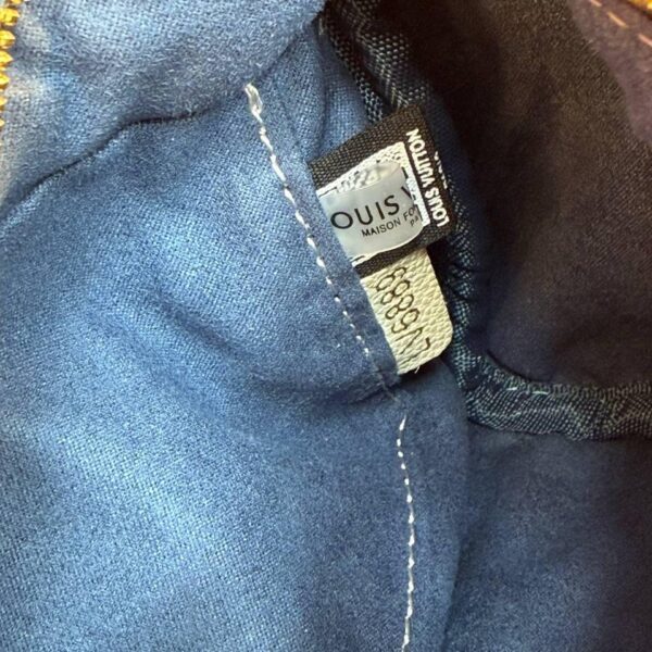 Louis Vuitton Nano Speedy Denim Blue