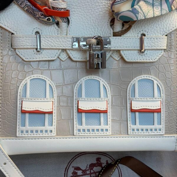 Hermes Birkin 20 Bag "White"