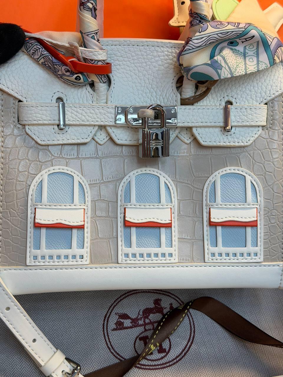 Hermes Birkin 30 Bag "White" - Slika 2
