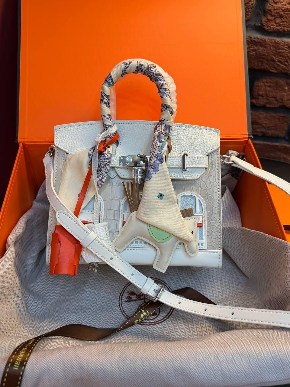 Hermes Birkin 30 Bag "White" - Slika 3