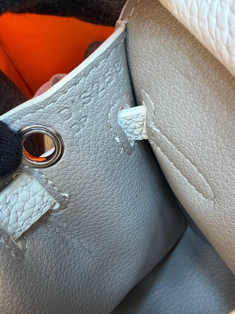 Hermes Birkin 30 Bag "White" - Slika 14