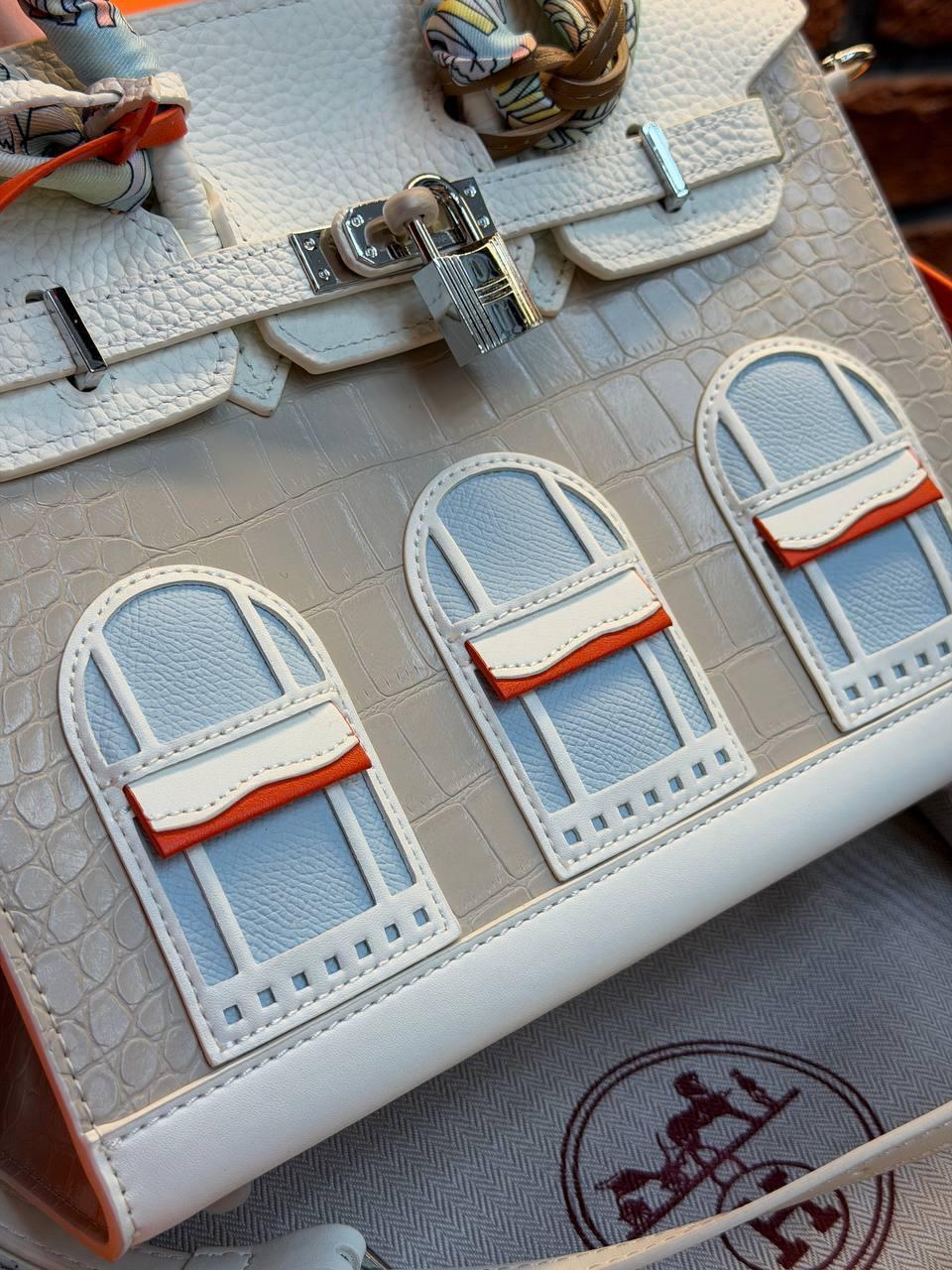 Hermes Birkin 30 Bag "White" - Slika 23