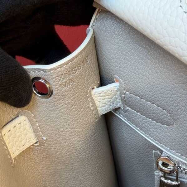 Hermes Birkin 20 Bag "White"