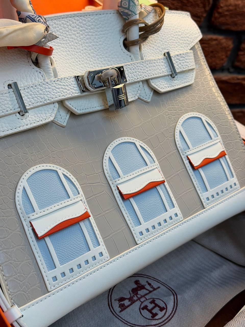 Hermes Birkin 30 Bag "White" - Slika 39