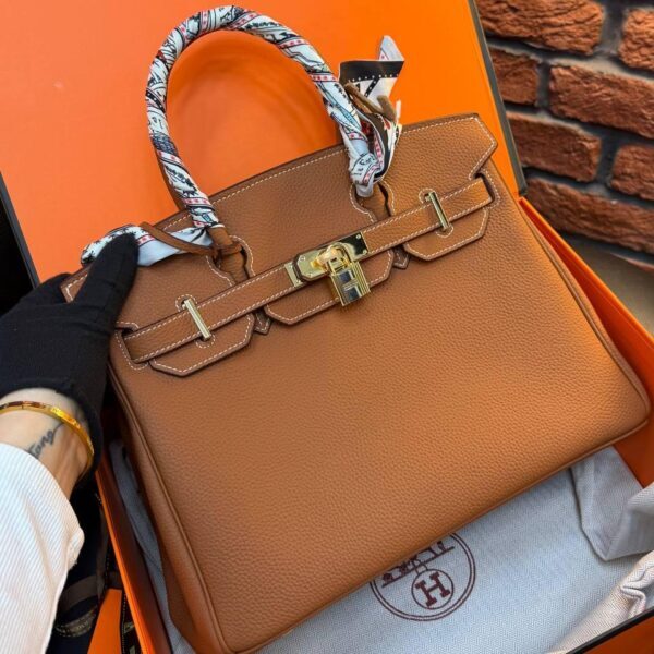 Hermes Birkin 30 Bag "Brown"