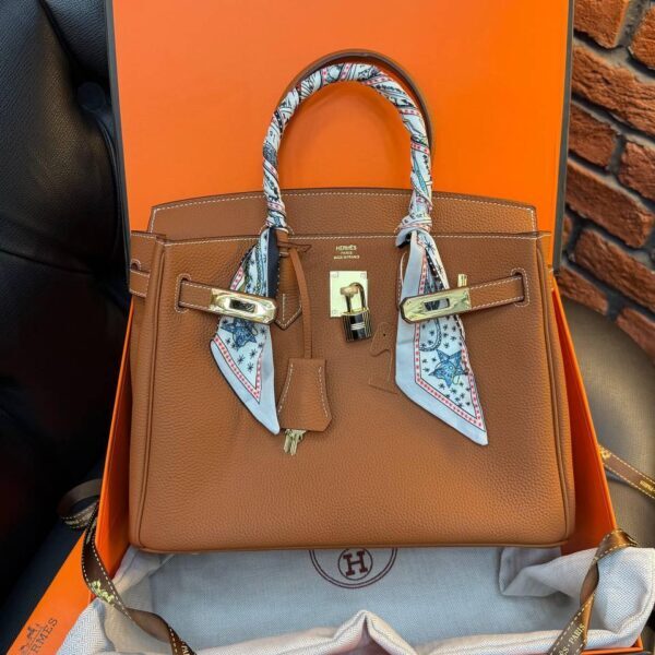 Hermes Birkin 30 Bag "Brown"
