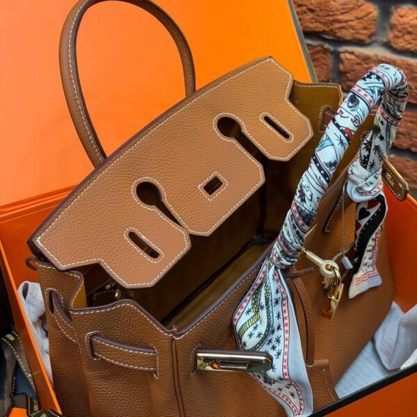 Hermes Birkin 30 Bag "Brown"