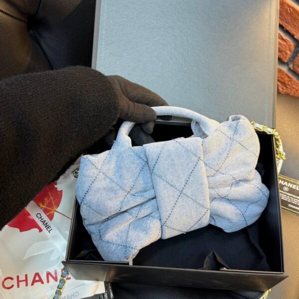 CHANEL Bow Bag "Blue"