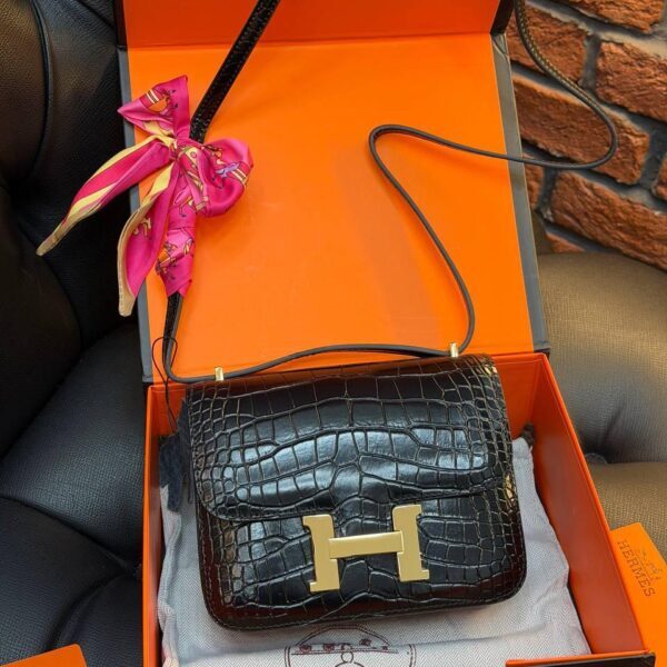 HERMES Constance Bag "Black"