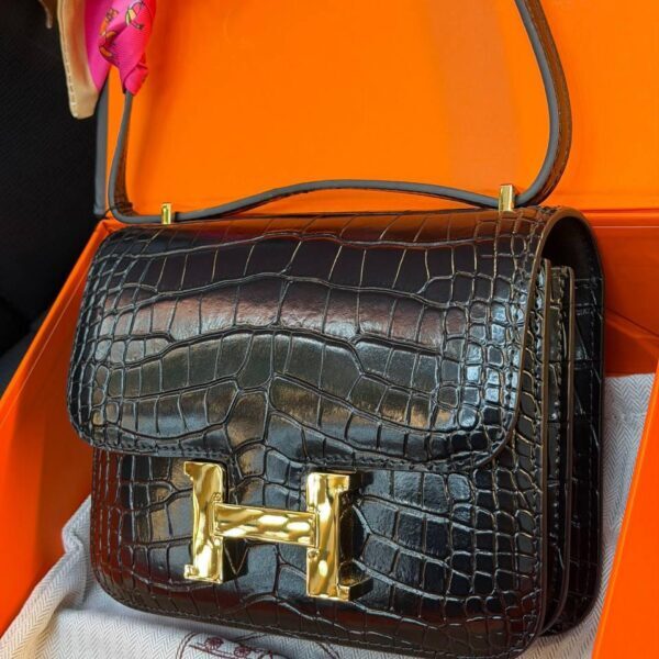 HERMES Constance Bag "Black"