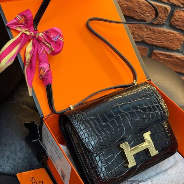 HERMES Constance Bag "Black"