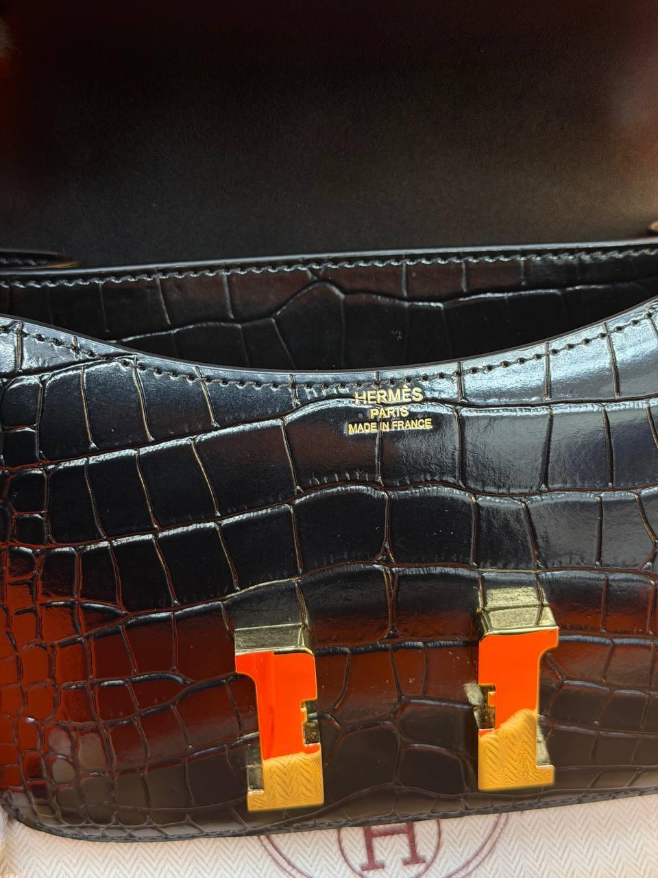 HERMES Constance Bag "Black" - Slika 10