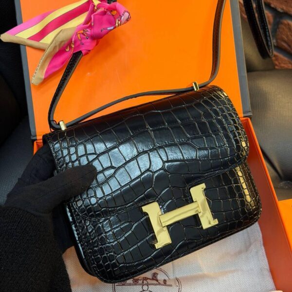 HERMES Constance Bag "Black"