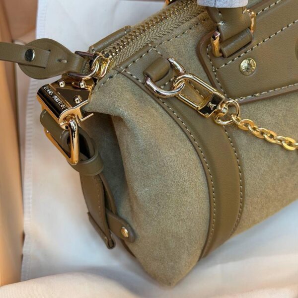 Louis Vuitton Nano LV Biker Suede "Brown"