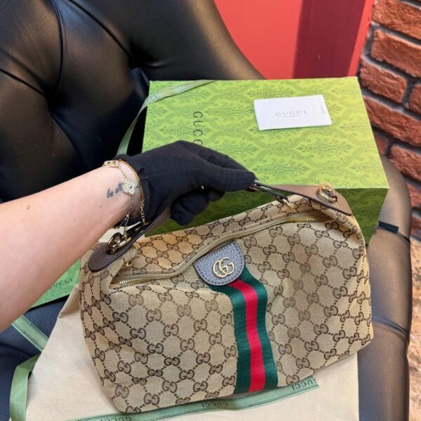 Gucci J Mini top-handle bag "Beige"