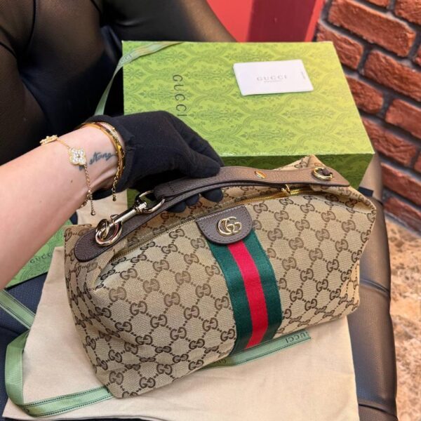 Gucci J Mini top-handle bag "Beige"