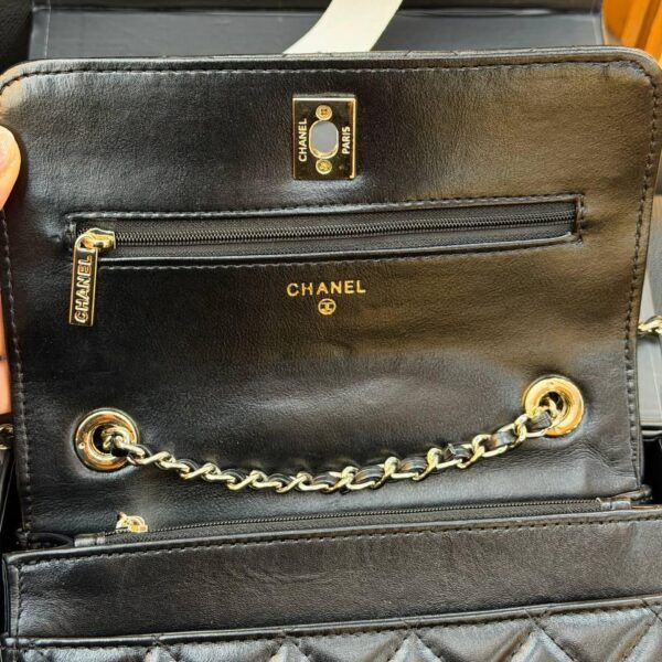 CHANEL Wallet On Chain "Black"
