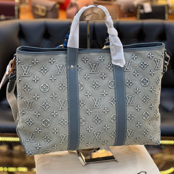 Louis Vuitton OnTheGo Monogram Washed Denim