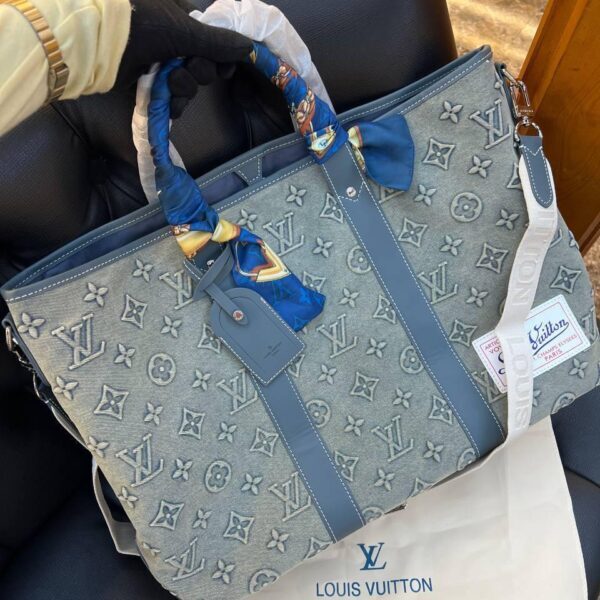 Louis Vuitton OnTheGo Monogram Washed Denim