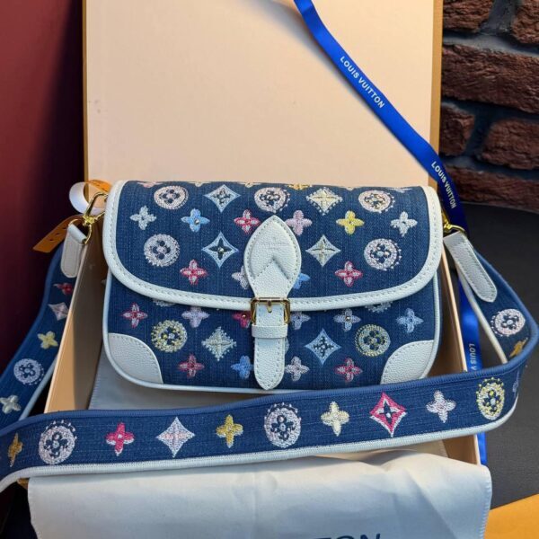 Louis Vuitton Diane Handbag "Blue"
