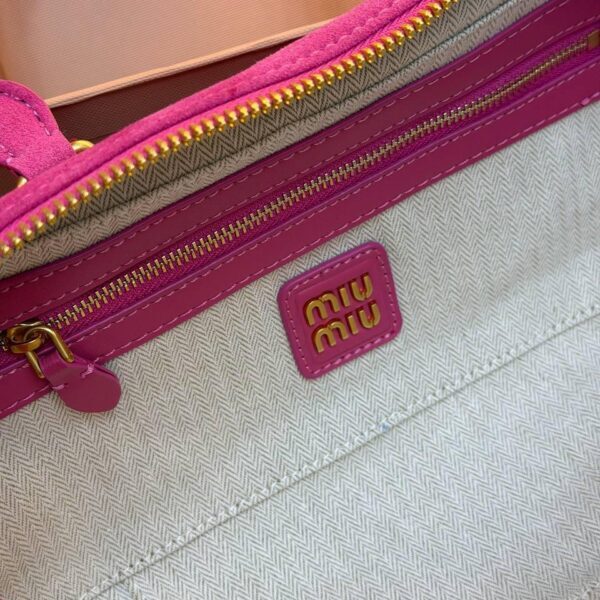 Miu Miu Arcadie Tote Bag Big "Pink"