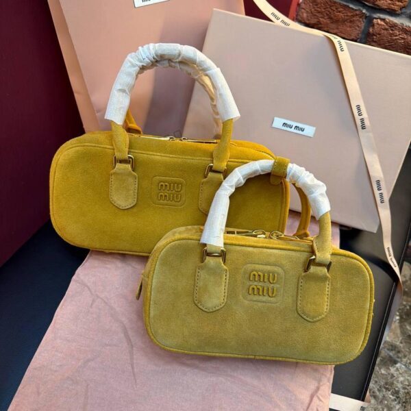 Miu Miu Arcadie Tote Bag Big "Yellow"