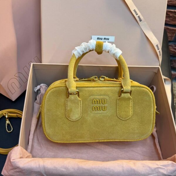 Miu Miu Arcadie Tote Bag Big "Yellow"