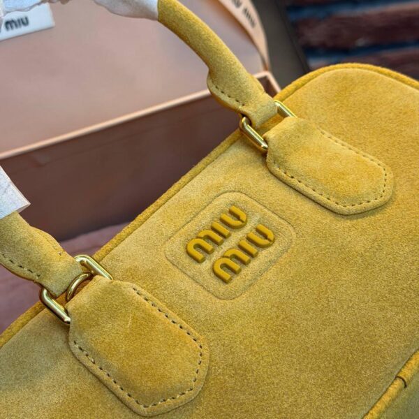 Miu Miu Arcadie Tote Bag Big "Yellow"