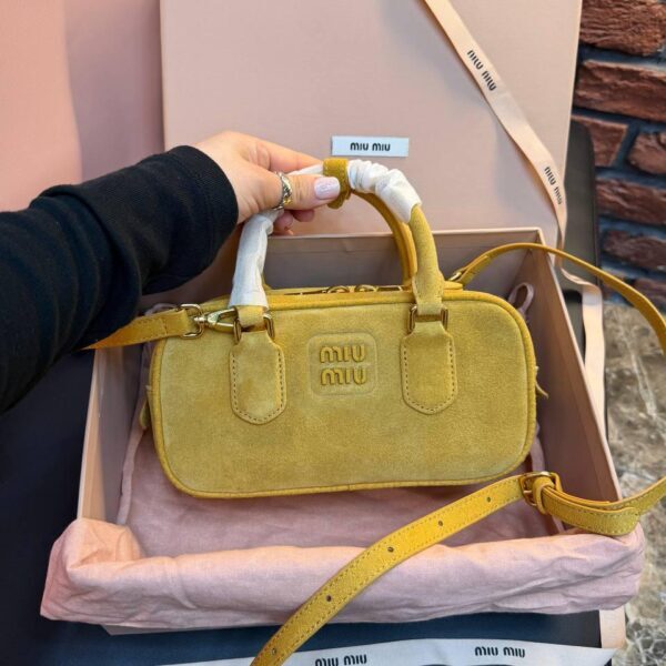 Miu Miu Arcadie Tote Bag Big "Yellow"