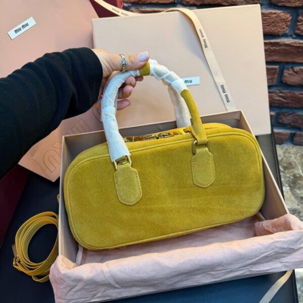 Miu Miu Arcadie Tote Bag Big "Yellow"