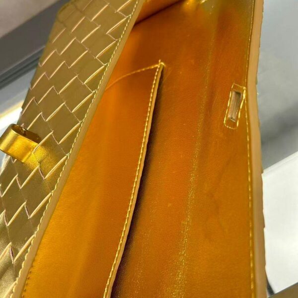 Bottega Veneta Andiamo Clutch "Gold"