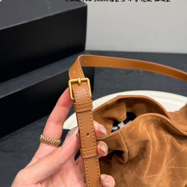 YVES SAİNT LAURENT Jamie Shopping Bag Suede "Brown"