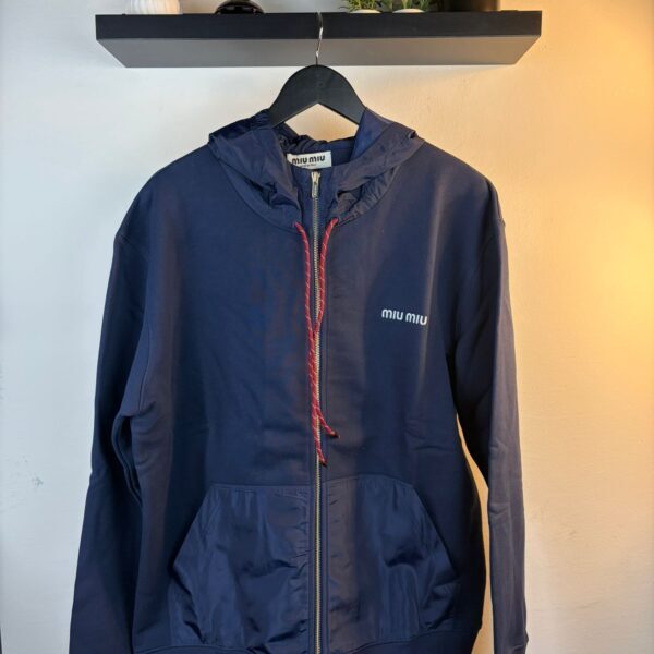 Miu Miu Fleece Duks "Blue"