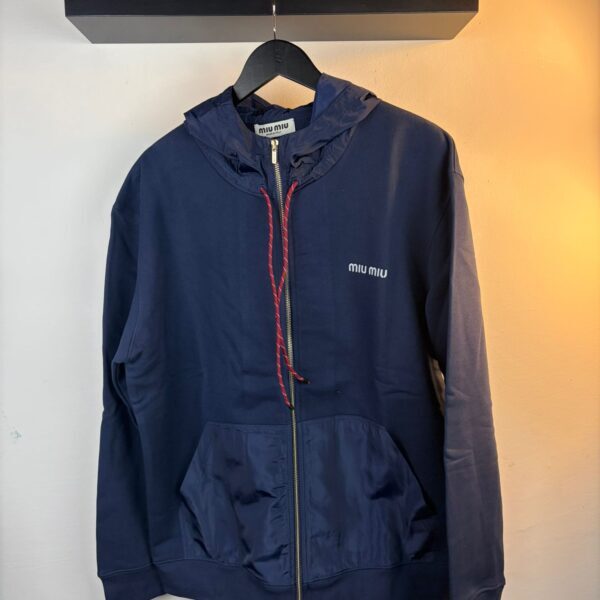 Miu Miu Fleece Duks "Blue"