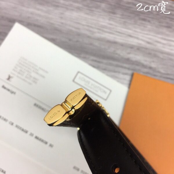 LOUIS VUITTON Pretty Reversible Remen 2cm