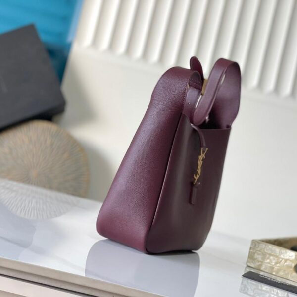 Saint Laurent LE 5 À 7 HOBO "Burgundy"