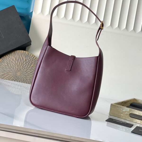 Saint Laurent LE 5 À 7 HOBO "Burgundy"
