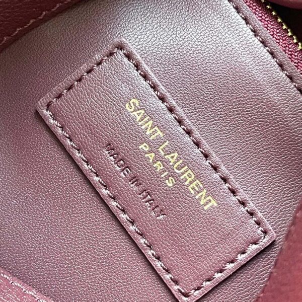 Saint Laurent LE 5 À 7 HOBO "Burgundy"