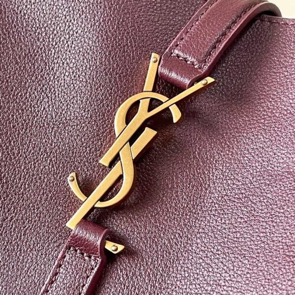 Saint Laurent LE 5 À 7 HOBO "Burgundy"