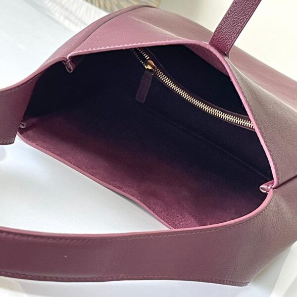 Saint Laurent LE 5 À 7 HOBO "Burgundy"