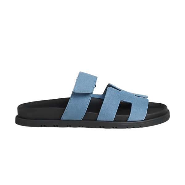 Hermes Noisette Sandala "Blue"