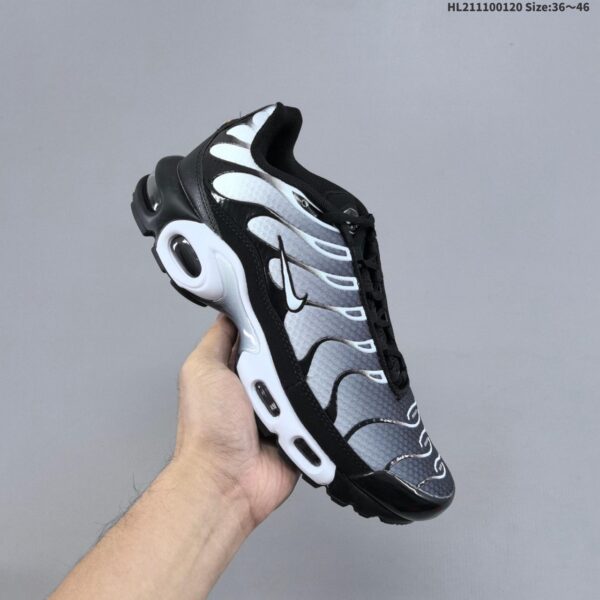 Nike Air Max TN Black Metallic Silver Reflect