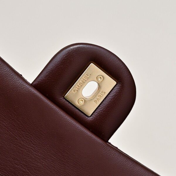 CHANEL Mini Flap Bag Brown